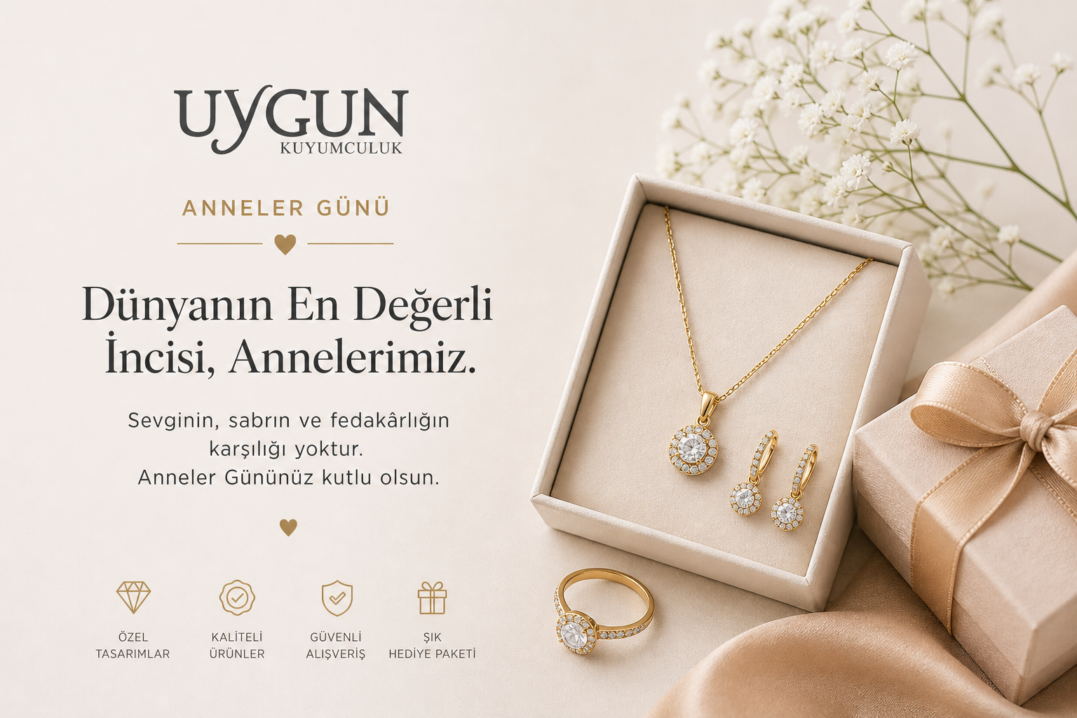 Anneler Günü için Altın Hediye: Çeyrek Altın, Pırlanta ve Bilezik Önerileri