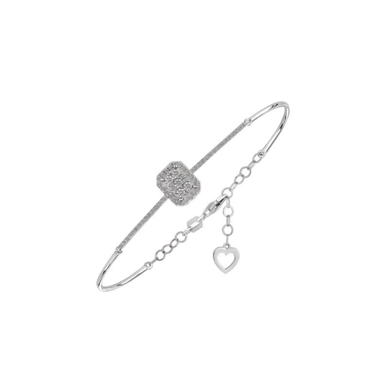 Pırlanta Bileklik Round 0.44 ct 14k Beyaz