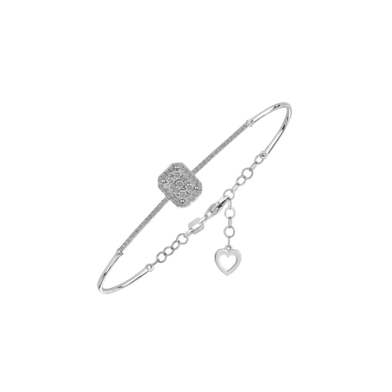 Pırlanta Bileklik Round 0.44 ct 14k Beyaz