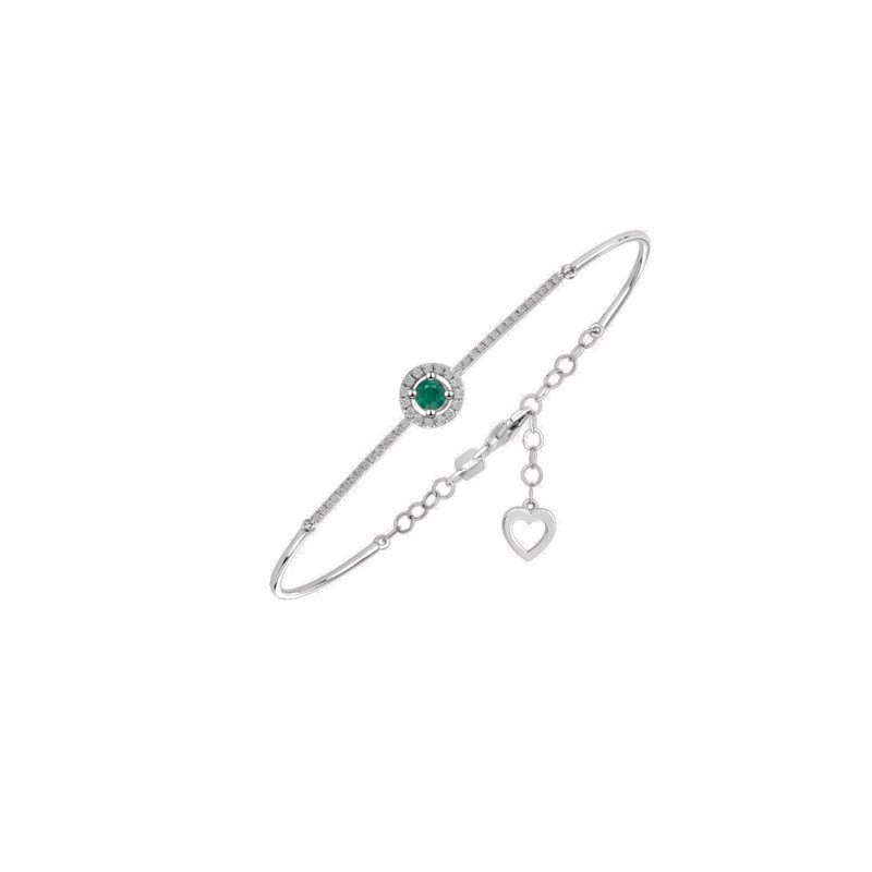 Pırlanta Bileklik Round 0.35 ct 14K Beyaz — Uygun Kuyumculuk Biga