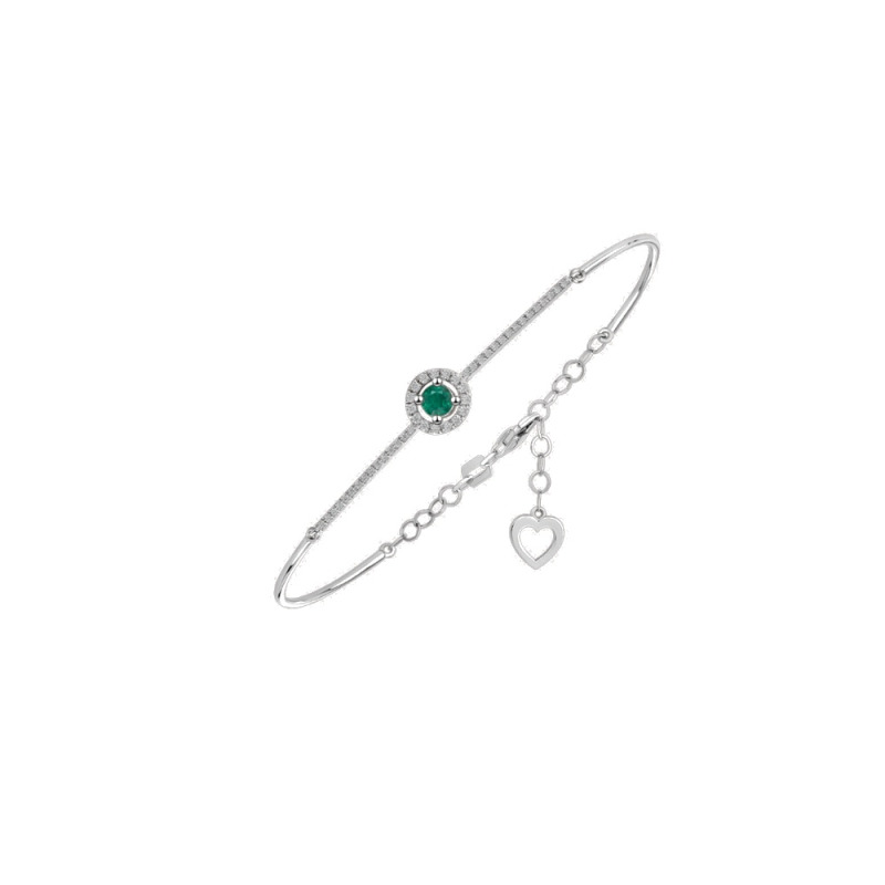 Pırlanta Bileklik Round 0.35 ct 14K Beyaz