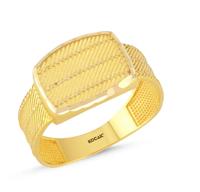 14 Ayar Yüzük 4 Gram