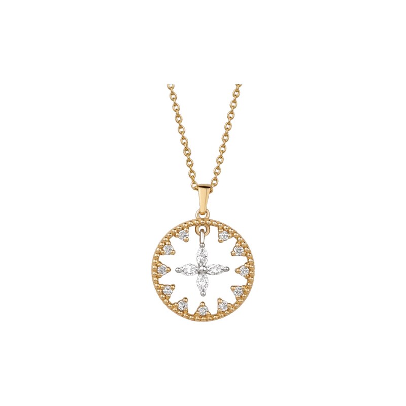 Pırlanta Kolye 0.31 ct 14K Sarı