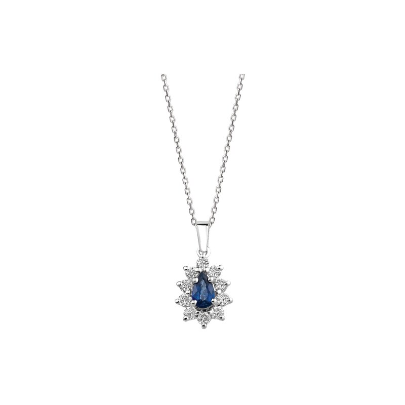 Pırlanta Kolye 0.47 ct 14K Beyaz