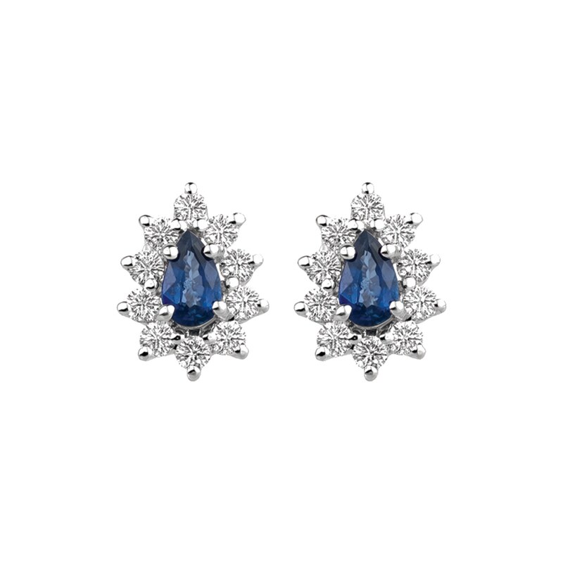 Pırlanta Küpe 1.15 ct 14K Beyaz