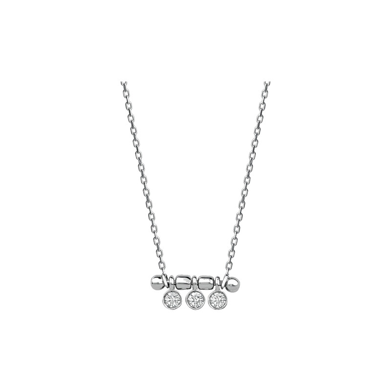 Pırlanta Kolye 0.14 ct 14K Beyaz