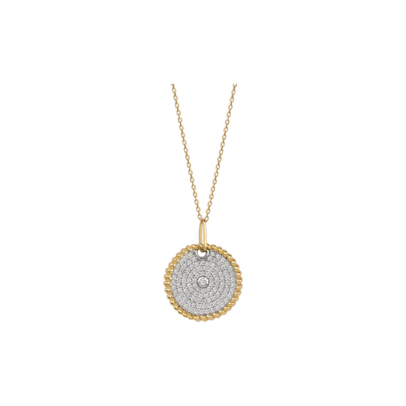 Pırlanta Kolye 0.72 ct 14K Sarı
