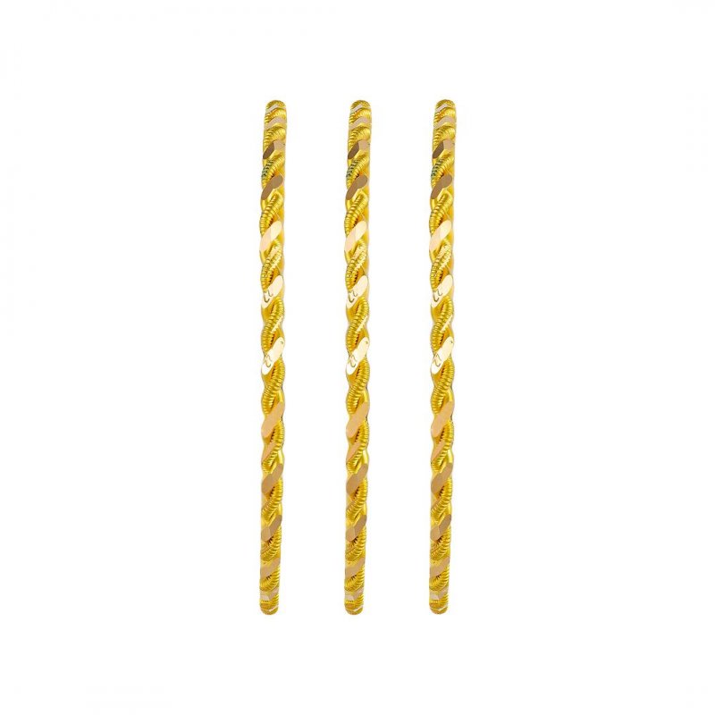 22 Ayar 2'li Burma Bilezik 10/20 Gram