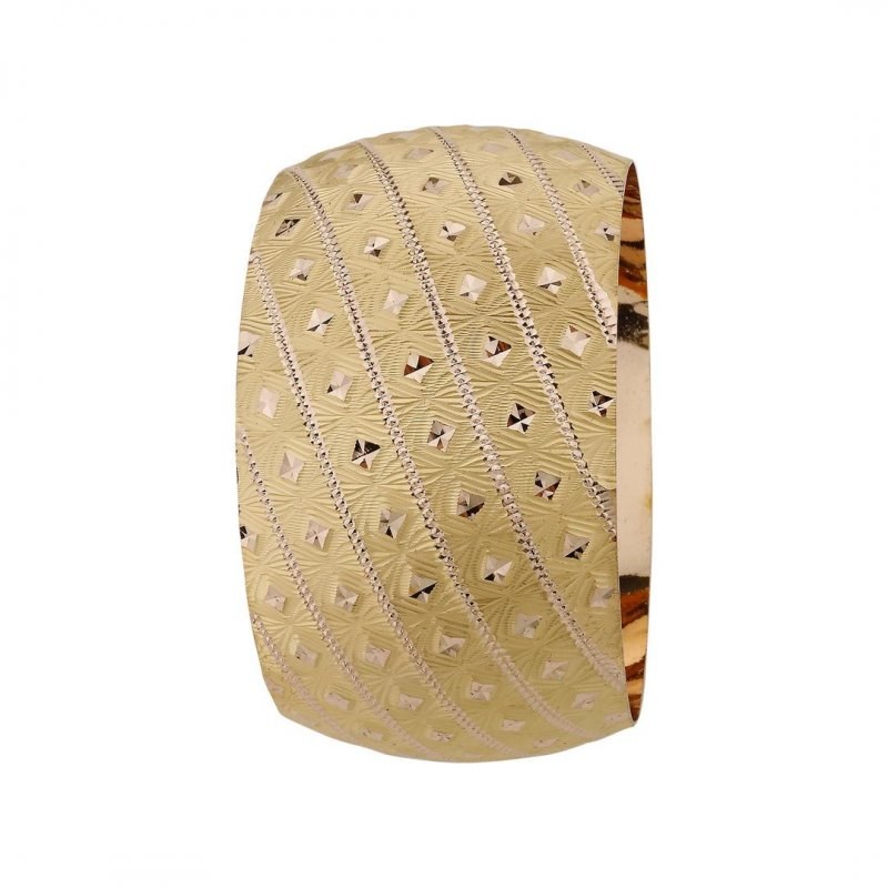 22 Ayar Altın Bilezik 50/55 Gram 40mm Model 7 — Uygun Kuyumculuk Biga
