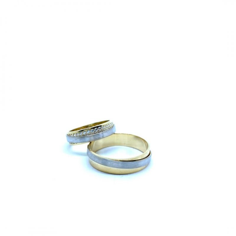 14 Ayar Altın Alyans 3.5/4 Gram Model 8