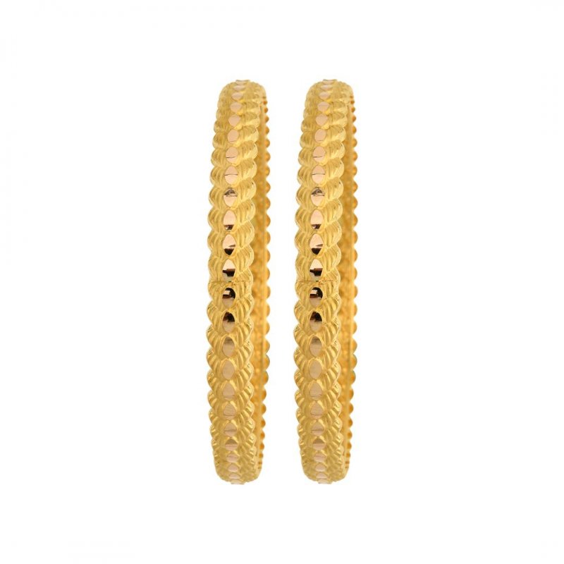 22 Ayar Altın Press Burma Bilezik 10/12 Gram Model 1