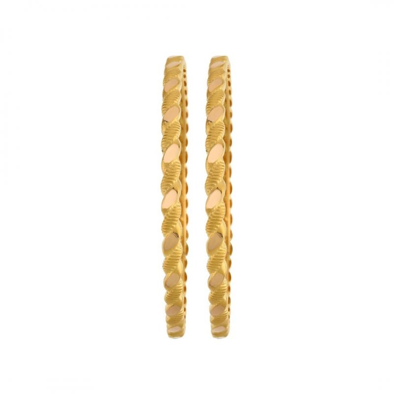 22 Ayar Altın Press Burma Bilezik 8/10 Gram Model 2