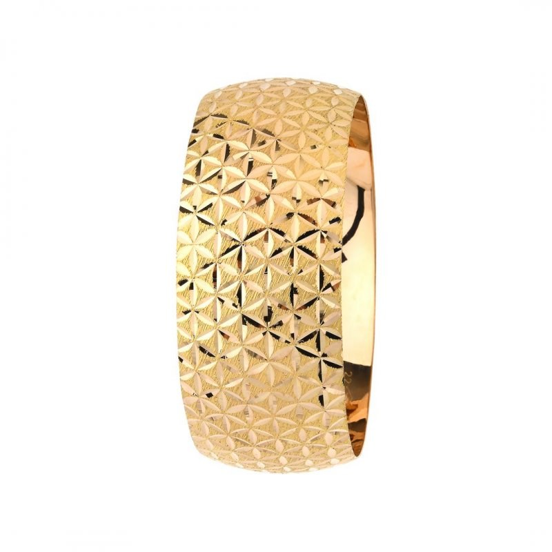 22 Ayar Altın Bilezik 37/40 Gram 30mm Model 8 — Uygun Kuyumculuk Biga