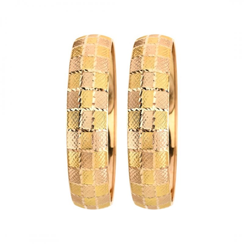 22 Ayar Altın Bilezik 14/16 Gram 15mm Model 4