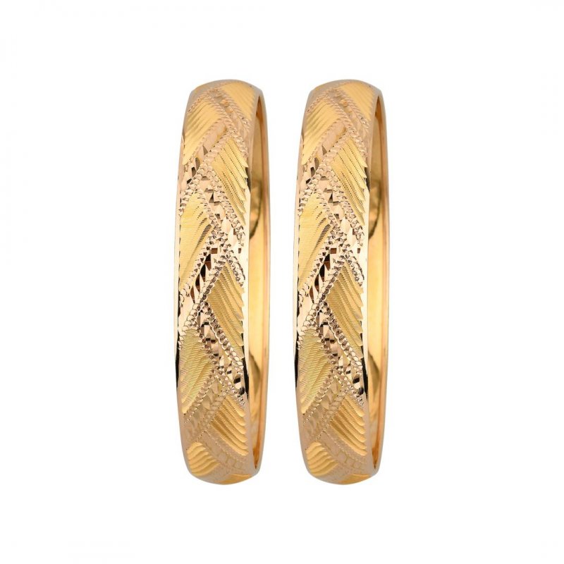 22 Ayar Altın Bilezik 9/10 Gram 10mm Model 3