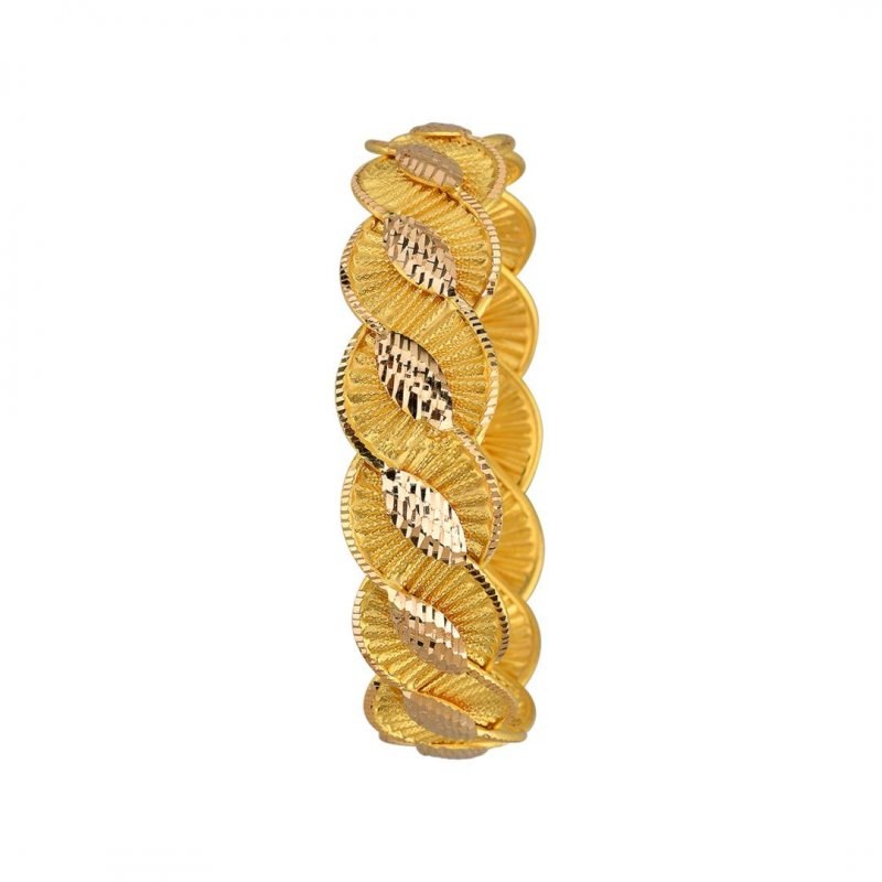 22 Ayar Altın Örme Bilezik 21/23 Gram Model 4
