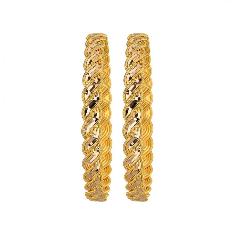 22 Ayar Altın Örme Bilezik 21/23 Gram Model 5