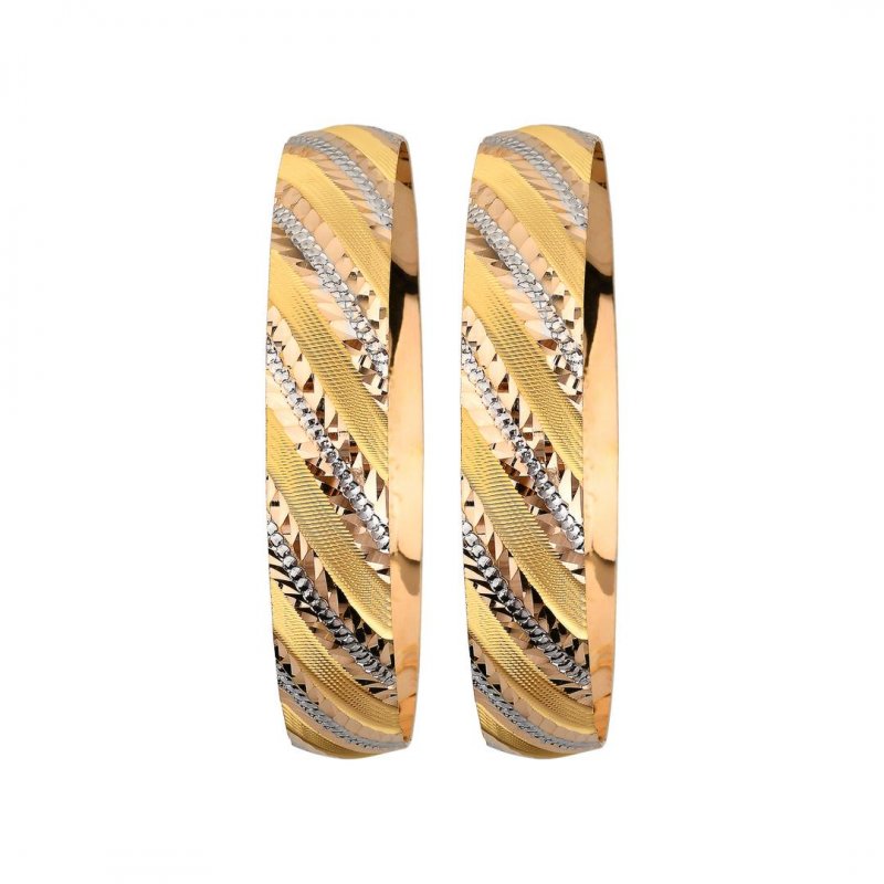 22 Ayar Altın Bilezik 14/16 Gram 12mm Model 6