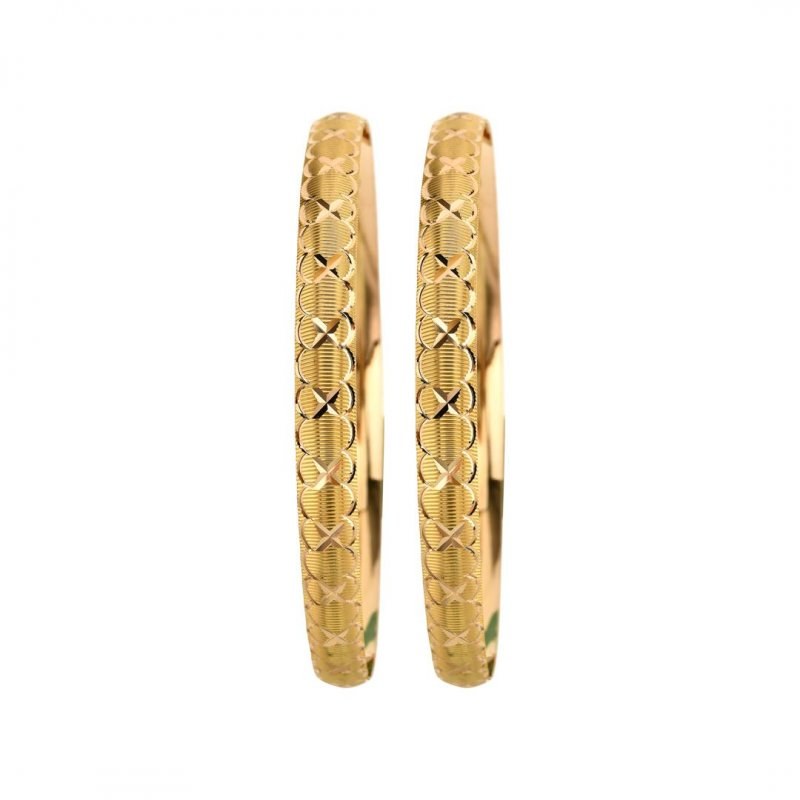 22 Ayar Altın Bilezik 8/10 Gram 8mm Model 2