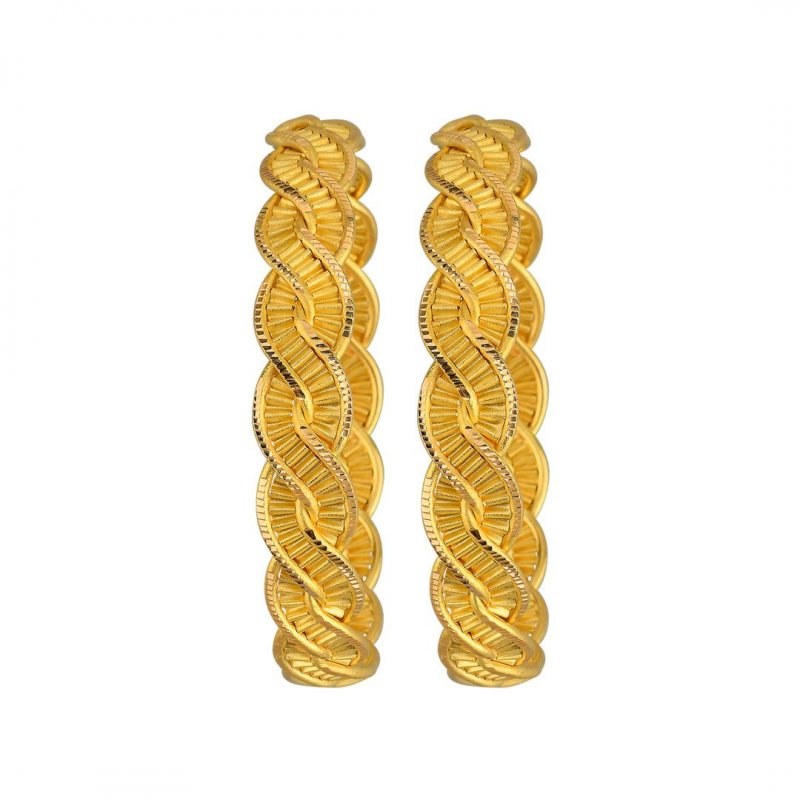 22 Ayar Altın Örme Bilezik 21/23 Gram Model 6