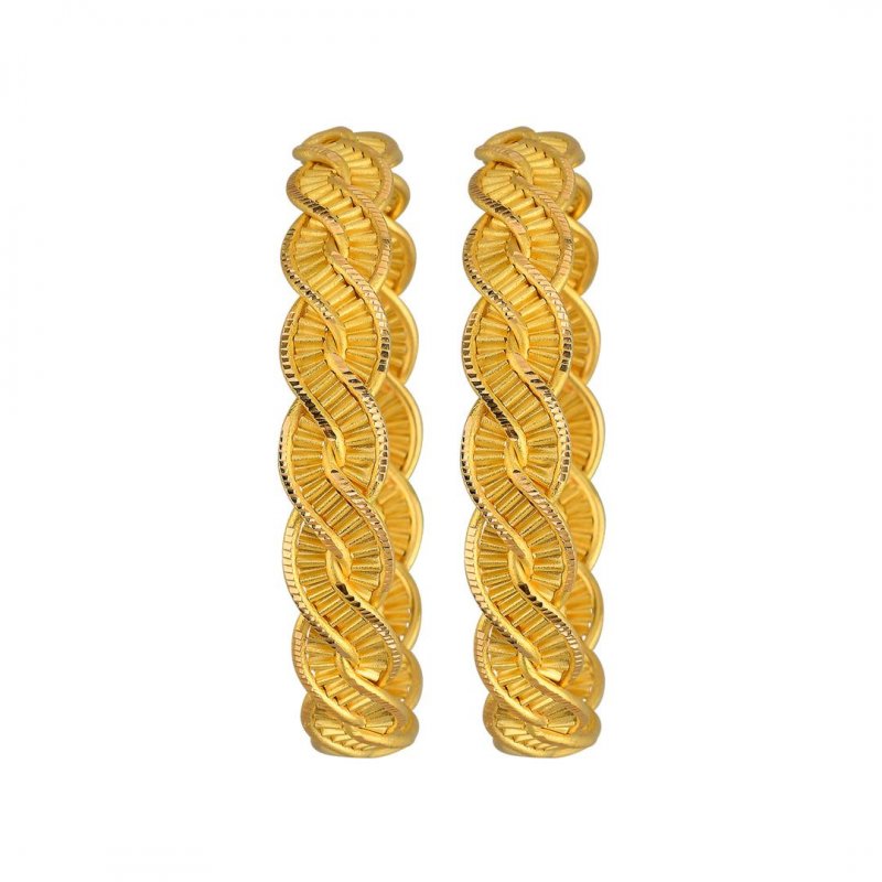 22 Ayar Altın Örme Bilezik 21/23 Gram Model 6